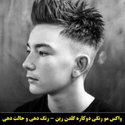 مو موقت خاکستری تیره گلدن رین ۳