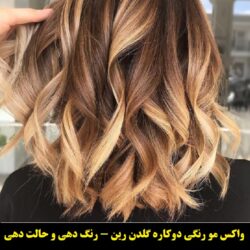 مو رنگی طلایی گلدن رین ۲